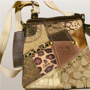 Coach Patchwork crossbody purse